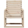 Massiver Pinienholz-Gartenstuhl 57,5x63x76 cm von vidaXL, Gartenstühle - Ref: Foro24-832547, Preis: 64,17 €, Rabatt: %