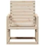 Massiver Pinienholz-Gartenstuhl 57,5x63x76 cm von vidaXL, Gartenstühle - Ref: Foro24-832547, Preis: 64,17 €, Rabatt: %