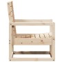 Massiver Pinienholz-Gartenstuhl 57,5x63x76 cm von vidaXL, Gartenstühle - Ref: Foro24-832547, Preis: 64,17 €, Rabatt: %