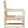 Massiver Pinienholz-Gartenstuhl 57,5x63x76 cm von vidaXL, Gartenstühle - Ref: Foro24-832547, Preis: 64,17 €, Rabatt: %
