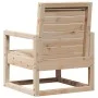 Massiver Pinienholz-Gartenstuhl 57,5x63x76 cm von vidaXL, Gartenstühle - Ref: Foro24-832547, Preis: 64,17 €, Rabatt: %