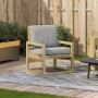 Gartenstuhl aus imprägniertem Kiefernholz 57,5x63x76 cm von vidaXL, Gartenstühle - Ref: Foro24-832551, Preis: 73,00 €, Rabatt: %