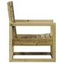 Gartenstuhl aus imprägniertem Kiefernholz 57,5x63x76 cm von vidaXL, Gartenstühle - Ref: Foro24-832551, Preis: 61,27 €, Rabatt: %