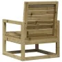 Gartenstuhl aus imprägniertem Kiefernholz 57,5x63x76 cm von vidaXL, Gartenstühle - Ref: Foro24-832551, Preis: 61,27 €, Rabatt: %