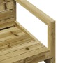 Gartenstuhl aus imprägniertem Kiefernholz 57,5x63x76 cm von vidaXL, Gartenstühle - Ref: Foro24-832551, Preis: 73,00 €, Rabatt: %