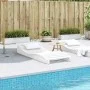 Massive Sonnenliege aus weißem Kiefernholz 205x80x31,5 cm von vidaXL, Liegen - Ref: Foro24-832585, Preis: 104,64 €, Rabatt: %