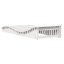 Massive Sonnenliege aus weißem Kiefernholz 205x80x31,5 cm von vidaXL, Liegen - Ref: Foro24-832585, Preis: 105,56 €, Rabatt: %