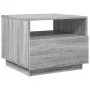 LED-Couchtisch in Sonoma-Grau mit den Maßen 50x49x40 cm. von vidaXL, Couchtisch - Ref: Foro24-839831, Preis: 68,18 €, Rabatt: %