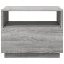 LED-Couchtisch in Sonoma-Grau mit den Maßen 50x49x40 cm. von vidaXL, Couchtisch - Ref: Foro24-839831, Preis: 68,18 €, Rabatt: %