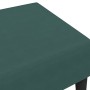 Reposapiés de terciopelo verde oscuro 77x55x31 cm by vidaXL, Ottomans - Ref: Foro24-379559, Price: 70,01 €, Discount: %