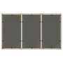 Mesa de jardín superficie de vidrio ratán PE beige 150x90x75 cm by vidaXL, Garden tables - Ref: Foro24-365533, Price: 164,96 ...