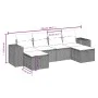 Juego de sofás jardín con cojines beige mezcla 6 pzas ratán PE by vidaXL, Garden sets - Ref: Foro24-3264475, Price: 376,02 €,...