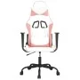 Silla gaming de masaje cuero sintético blanco y rosa by vidaXL, Gaming chairs - Ref: Foro24-345408, Price: 113,52 €, Discount: %
