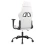 Gaming-Massagestuhl aus weißem und rosa Kunstleder von vidaXL, Gaming-Stühle - Ref: Foro24-345408, Preis: 114,43 €, Rabatt: %