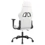 Silla gaming de masaje cuero sintético blanco y rosa by vidaXL, Gaming chairs - Ref: Foro24-345408, Price: 113,52 €, Discount: %