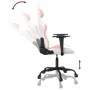 Silla gaming de masaje cuero sintético blanco y rosa by vidaXL, Gaming chairs - Ref: Foro24-345408, Price: 113,52 €, Discount: %