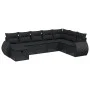 Set de sofás de jardín 8 piezas y cojines ratán sintético negro by vidaXL, Garden sets - Ref: Foro24-3264201, Price: 544,48 €...