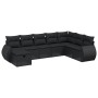 Set de sofás de jardín 8 piezas y cojines ratán sintético negro by vidaXL, Garden sets - Ref: Foro24-3264201, Price: 524,37 €...