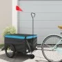 Fahrradanhänger aus schwarzem und blauem Eisen, 30 kg. von vidaXL, Fahrradanhänger - Ref: Foro24-94100, Preis: 96,85 €, Rabat...