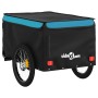 Fahrradanhänger aus schwarzem und blauem Eisen, 30 kg. von vidaXL, Fahrradanhänger - Ref: Foro24-94100, Preis: 98,88 €, Rabat...