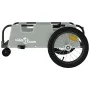 Remolque para bicicletas hierro y tela Oxford gris de vidaXL, Remolques para bicicletas - Ref: Foro24-94189, Precio: 82,80 €,...