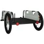 Remolque para bicicletas hierro y tela Oxford gris de vidaXL, Remolques para bicicletas - Ref: Foro24-94189, Precio: 82,80 €,...