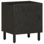 Mesitas de noche 2 uds madera maciza de mango negro 40x33x46 cm by vidaXL, Nightstands - Ref: Foro24-356816, Price: 66,70 €, ...