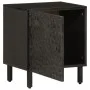Mesitas de noche 2 uds madera maciza de mango negro 40x33x46 cm by vidaXL, Nightstands - Ref: Foro24-356816, Price: 66,70 €, ...