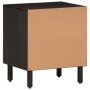 Nachttische 2 Stück Massivholz aus schwarzem Mangoholz 40x33x46 cm von vidaXL, Nachttische - Ref: Foro24-356816, Preis: 67,32...