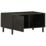 Mesa de centro madera maciza de mango negra 80x50x40 cm de vidaXL, Mesas de centro - Ref: Foro24-356823, Precio: 70,79 €, Des...