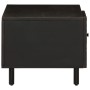 Mesa de centro madera maciza de mango negra 80x50x40 cm by vidaXL, Coffee table - Ref: Foro24-356823, Price: 71,38 €, Discoun...