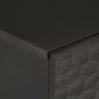Mesita de noche madera maciza de mango negra 50x33x60 cm de vidaXL, Mesitas de noche - Ref: Foro24-356828, Precio: 97,82 €, D...