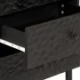 Mesita de noche madera maciza de mango negra 50x33x60 cm de vidaXL, Mesitas de noche - Ref: Foro24-356828, Precio: 96,53 €, D...