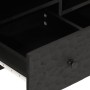 Mueble de TV madera maciza de mango negro 100x33x46 cm de vidaXL, Muebles TV - Ref: Foro24-356837, Precio: 79,11 €, Descuento: %