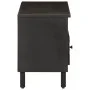 Mueble de TV madera maciza de mango negro 100x33x46 cm de vidaXL, Muebles TV - Ref: Foro24-356835, Precio: 67,55 €, Descuento: %