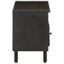 TV-Möbel aus massivem schwarzen Mangoholz 100x33x46 cm von vidaXL, TV-Möbel - Ref: Foro24-356835, Preis: 68,18 €, Rabatt: %