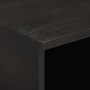 Mueble de TV madera maciza de mango negro 100x33x46 cm de vidaXL, Muebles TV - Ref: Foro24-356835, Precio: 68,12 €, Descuento: %