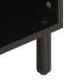 TV-Möbel aus massivem schwarzen Mangoholz 100x33x46 cm von vidaXL, TV-Möbel - Ref: Foro24-356835, Preis: 68,18 €, Rabatt: %