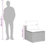 Gartensofa ohne Armlehnen, 2 Stück, mit PE-Rattan-Kissen in Beige. von vidaXL, Outdoor-Sofas - Ref: Foro24-365834, Preis: 143...
