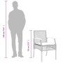 Sillas de jardín con cojín 2 uds ratán PE gris y madera acacia by vidaXL, Garden chairs - Ref: Foro24-366248, Price: 114,97 €...