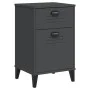 Mesita de noche VIKEN madera de ingeniería gris antracita by vidaXL, Nightstands - Ref: Foro24-374916, Price: 69,70 €, Discou...