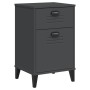 Mesita de noche VIKEN madera de ingeniería gris antracita by vidaXL, Nightstands - Ref: Foro24-374916, Price: 70,85 €, Discou...