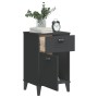 Mesita de noche VIKEN madera de ingeniería gris antracita by vidaXL, Nightstands - Ref: Foro24-374916, Price: 70,85 €, Discou...