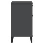 Mesita de noche VIKEN madera de ingeniería gris antracita by vidaXL, Nightstands - Ref: Foro24-374916, Price: 70,85 €, Discou...