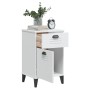 Nachttisch VIKEN aus weißem Holzwerkstoff von vidaXL, Nachttische - Ref: Foro24-374914, Preis: 57,25 €, Rabatt: %