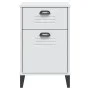 Nachttisch VIKEN aus weißem Holzwerkstoff von vidaXL, Nachttische - Ref: Foro24-374914, Preis: 56,51 €, Rabatt: %