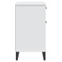 Mesita de noche VIKEN madera de ingeniería blanca by vidaXL, Nightstands - Ref: Foro24-374914, Price: 57,25 €, Discount: %