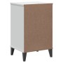 Nachttisch VIKEN aus weißem Holzwerkstoff von vidaXL, Nachttische - Ref: Foro24-374914, Preis: 57,25 €, Rabatt: %