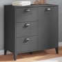 Vitrine VIKEN aus anthrazitgrauem Ingenieurholz 80x40x80 cm von vidaXL, Sideboards - Ref: Foro24-374940, Preis: 156,82 €, Rab...