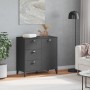 Vitrine VIKEN aus anthrazitgrauem Ingenieurholz 80x40x80 cm von vidaXL, Sideboards - Ref: Foro24-374940, Preis: 156,82 €, Rab...